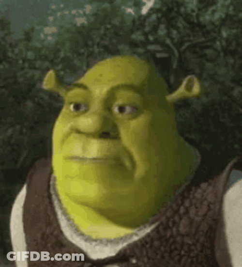 Shrek Meme Who Knows Holding Laugh Reaction GIF