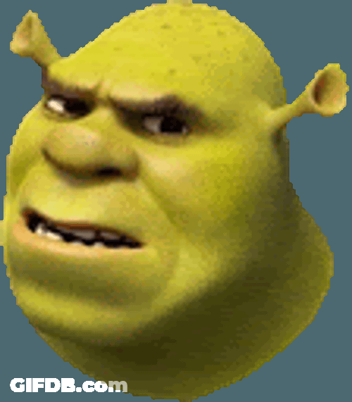 Shrek My Honest Reaction Sticker GIF