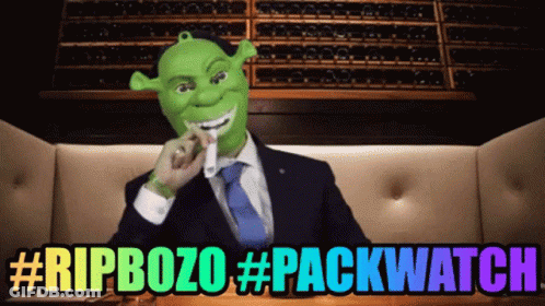 Shrek On Couch Rip Bozo Packwatch GIF