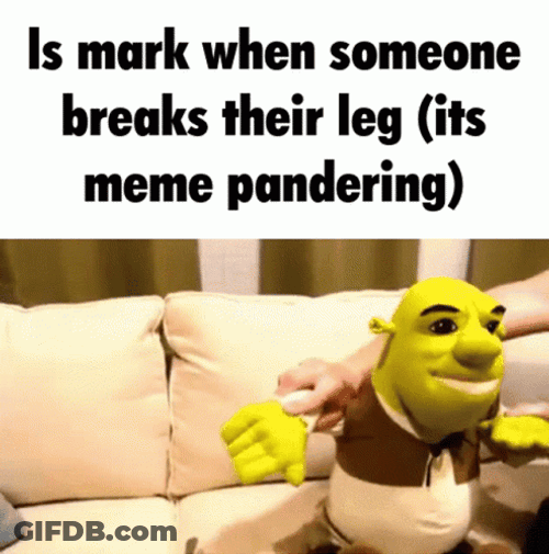 Shrek Puppet Doll Meme Splat Chocolate Couch GIF