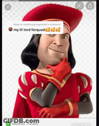 Shrek Reply To MatthewGrayPoobi GIF