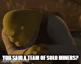 Shrek Saying You Said A Team Of Solo Miners GIF