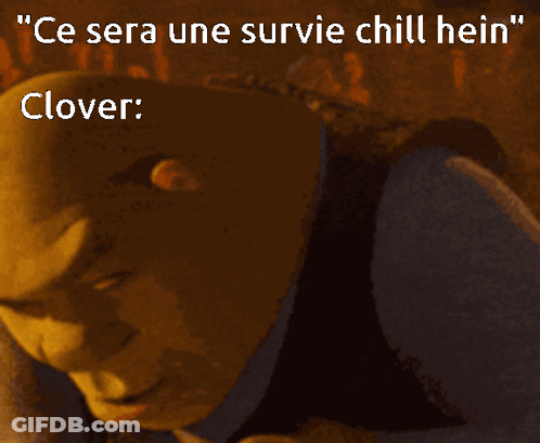 Shrek Says Ce Sera Une Survie Chill GIF