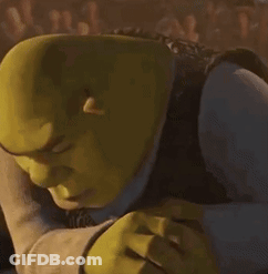 Shrek Smiling Close Up GIF