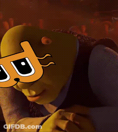 Shrek Wearing B Sunglasses GIF