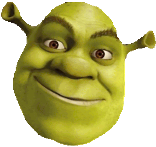 Shrekerutuf Transparentshrek Sticker GIF