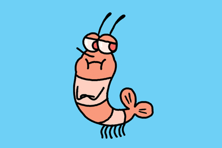 Shrimp Feeling Mad GIF