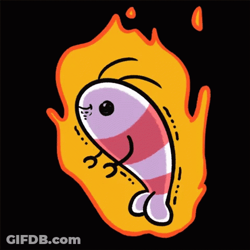 Shrimp On Fire GIF