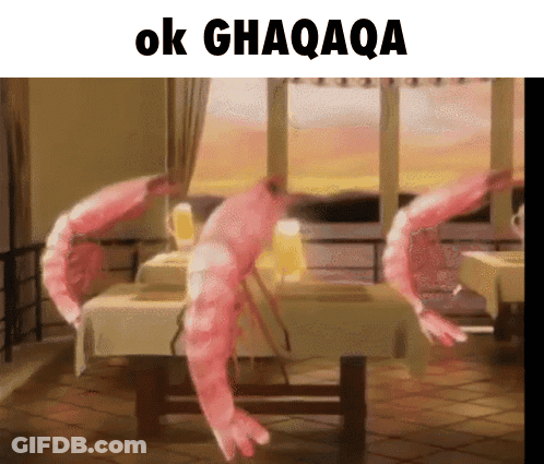 Shrimp Saying Ok Ghaqaqa GIF