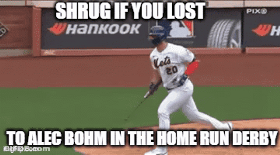 Shrug If You Lost Home Run Derby GIF
