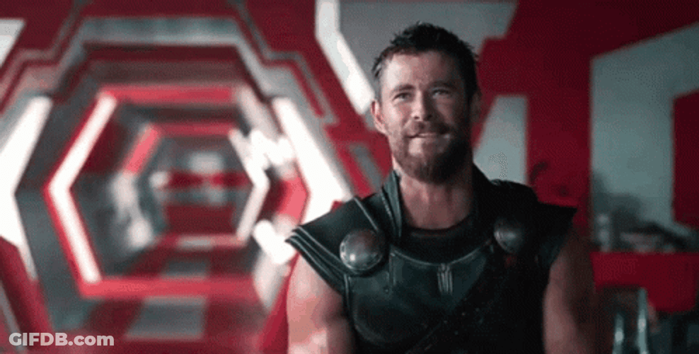 Shrugs Thor Yaas GIF