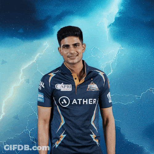 Shubman Gill Cricket GIF