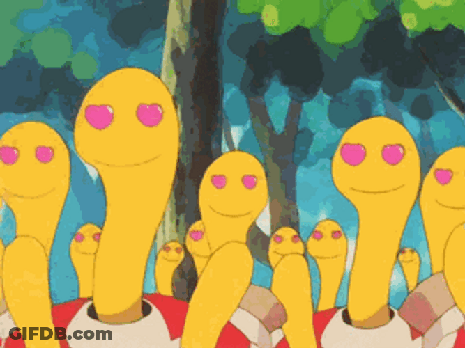 Shuckle Heart Eyes GIF