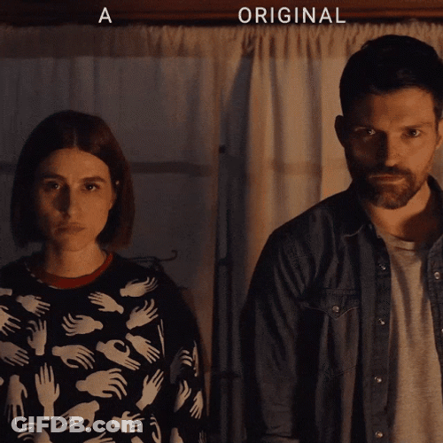 Shudder Hush Scare Me GIF