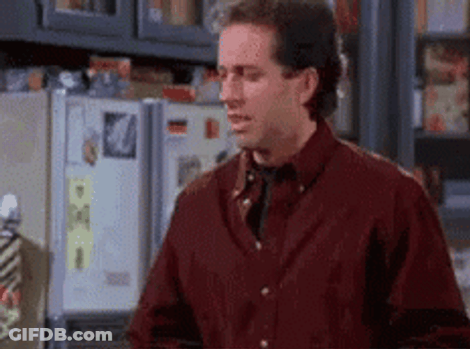 Shudder Man Wearing Red Shirt GIF