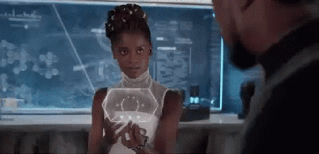 Shuri Black Panther For Research Purposes GIF
