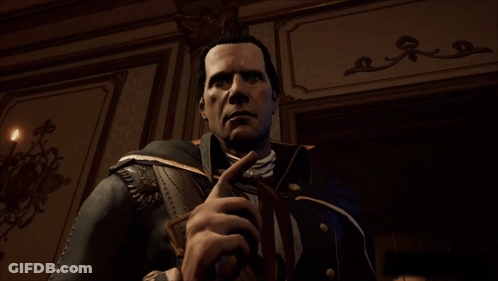 Shushing Man GIF