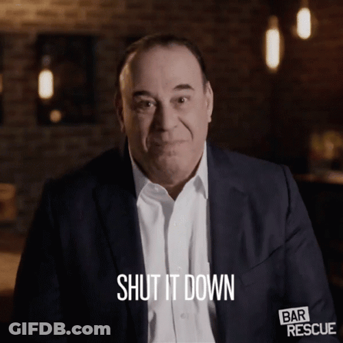 Shut It Down Jon Taffer GIF