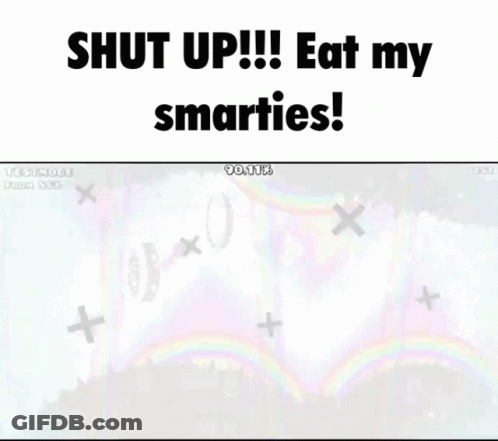 Shut Up Eat My Smarties Game Screenshot GIF