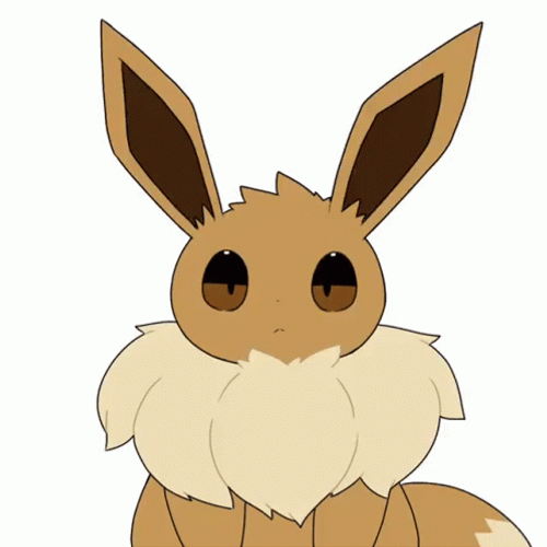 Shy Eevee Evolutions GIF
