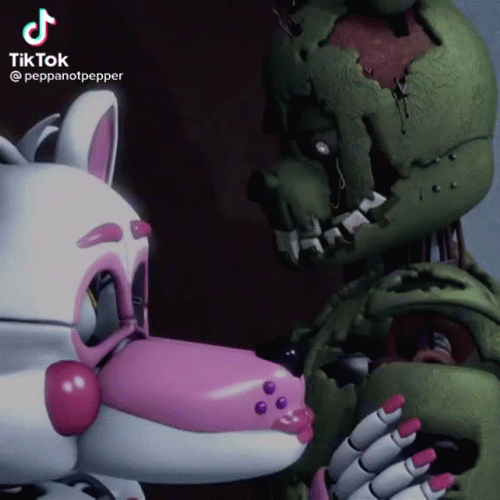 Shy Funtime Foxy Edit GIF