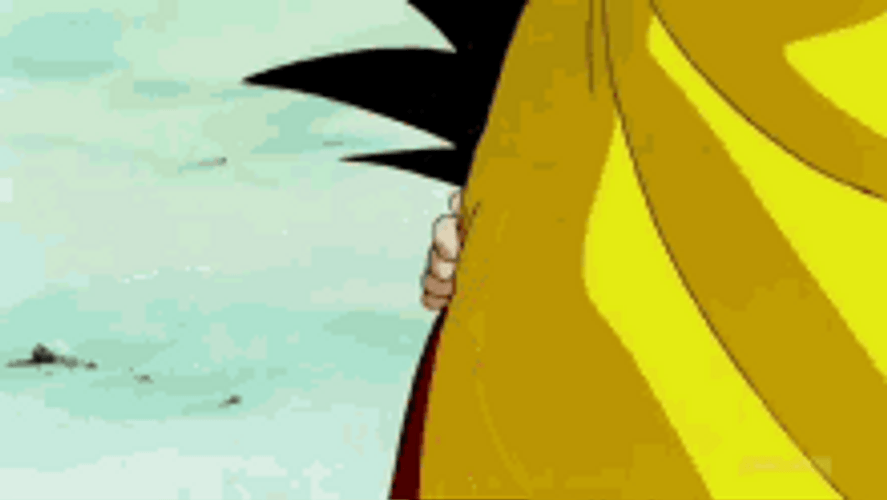 Shy Goten Hiding GIF