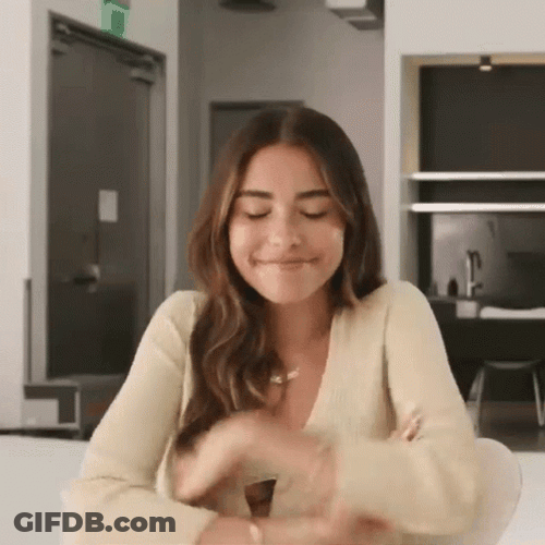 Shy Madison Beer GIF
