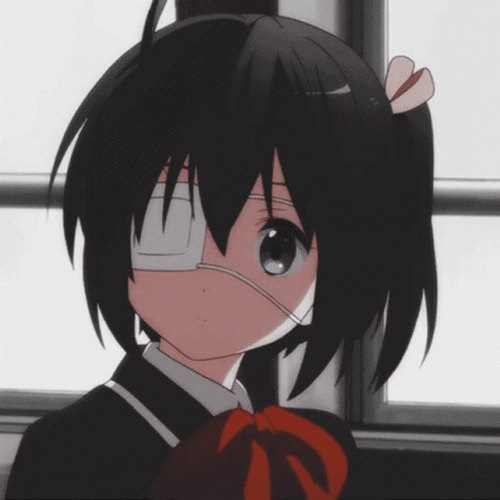 Shy Rikka Takanashi Looking Away GIF