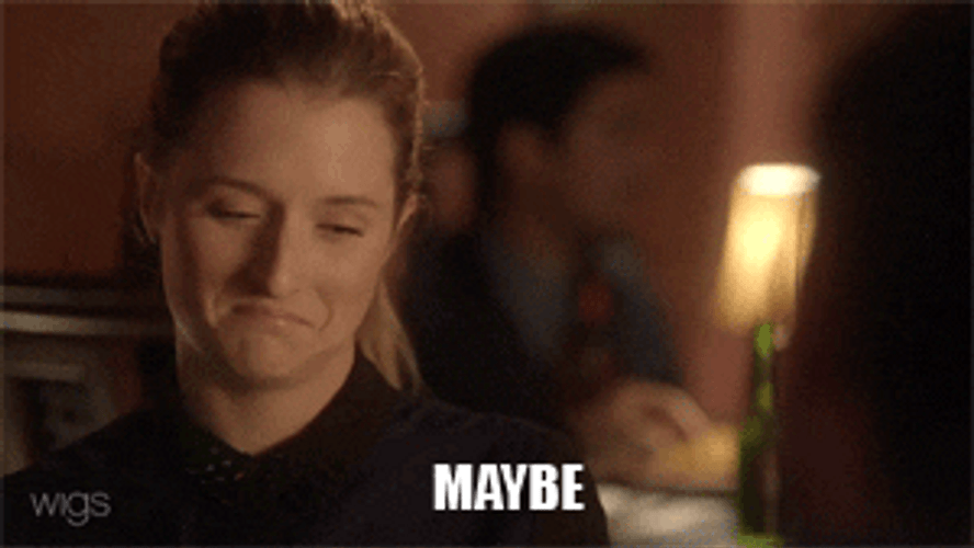 Shy Smile Maybe GIF