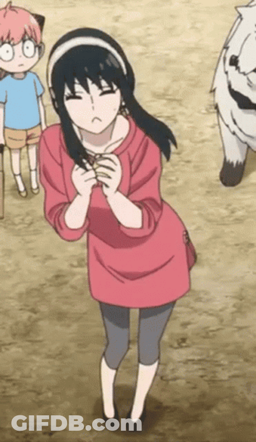 Shy Yor Forger Swaying Body GIF