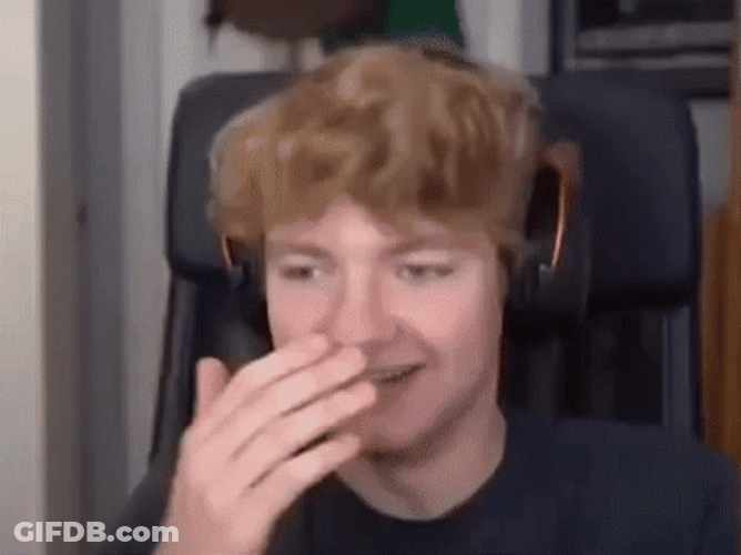 Shy Youtuber Tommyinnit Hiding Face GIF
