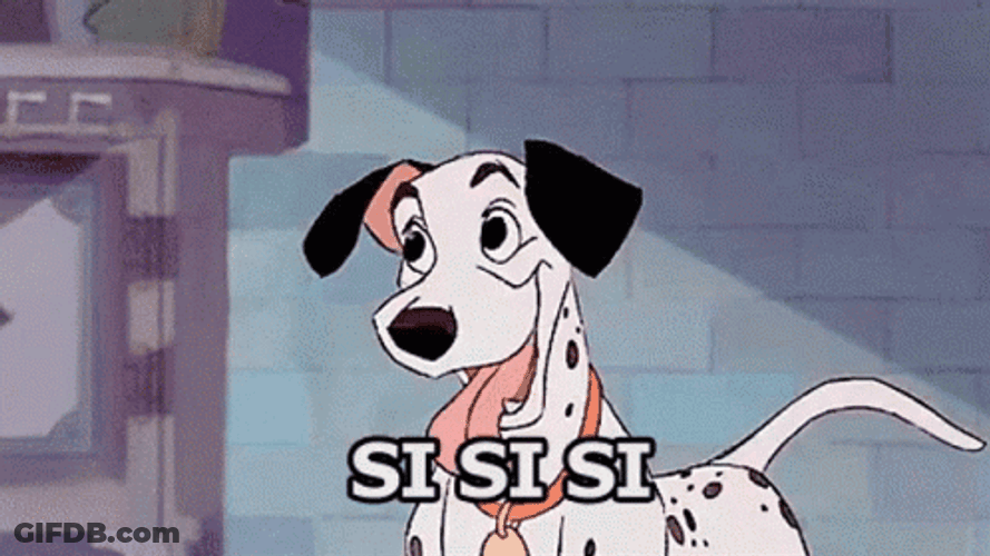 Si Dalmatian Dog GIF