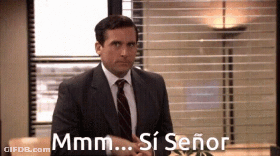 Si Michael Scott GIF