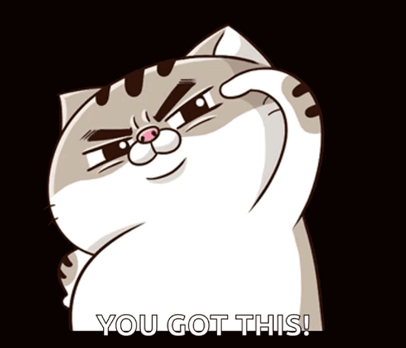 Si Se Puede Cartoon Cat GIF