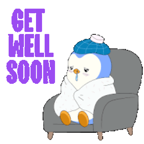 Sick Fever Sticker GIF
