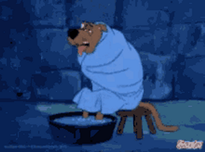 Sick Scooby Doo Coughing GIF