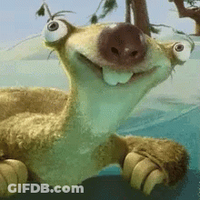 Sid Ice Age GIF