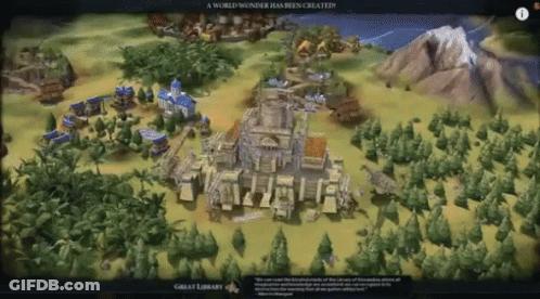 Sid Meier Library Of Alexandria GIF