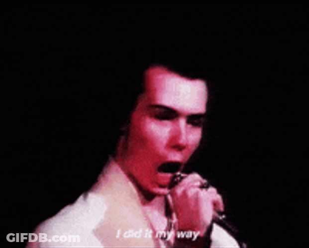 Sid Vicious My Way Song GIF
