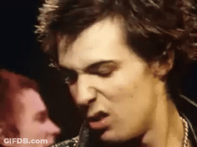 Sid Vicious Punky Party GIF
