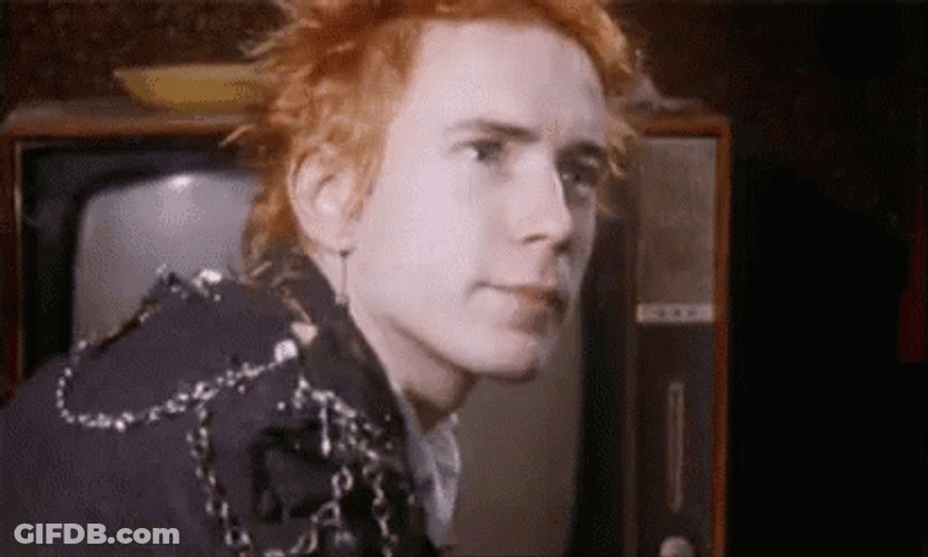 Sid Vicious Punky Red Hair GIF