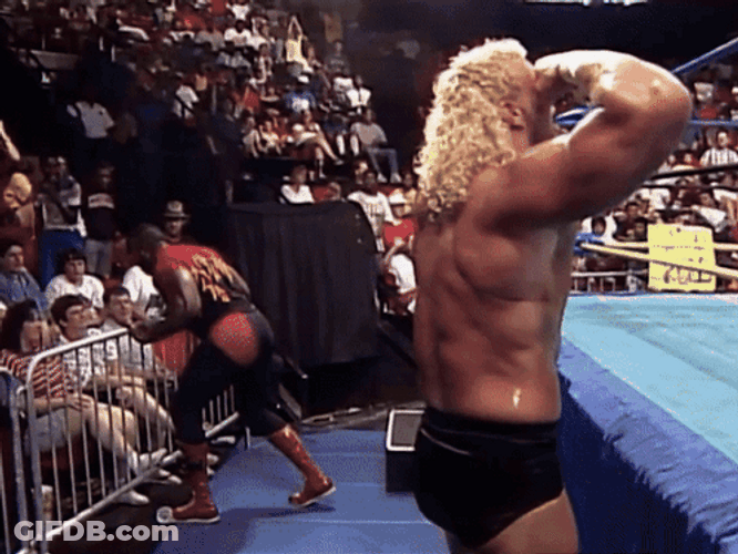 Sid Vicious Wrestler Anxious GIF