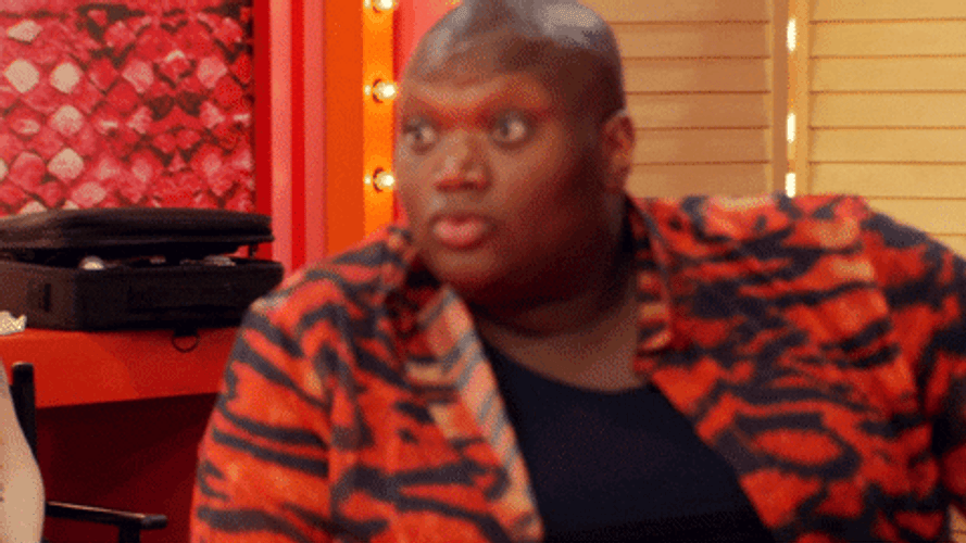 Side Eye Pouting Attitude GIF