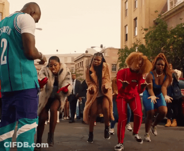 Side Walk Dancing Notti Bop GIF