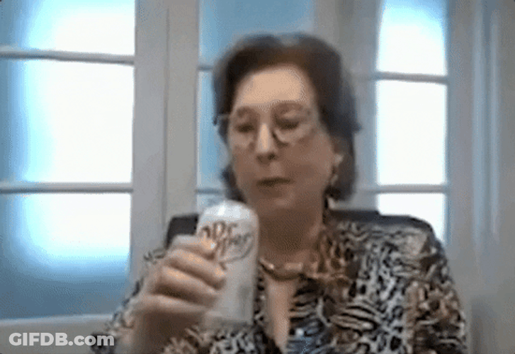 Sidney Powell Drinking Diet Dr Pepper GIF