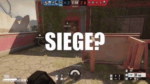 Siege Video Game Screen GIF