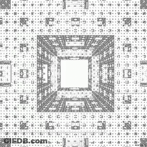 Sierpinski Carpet Fractal GIF