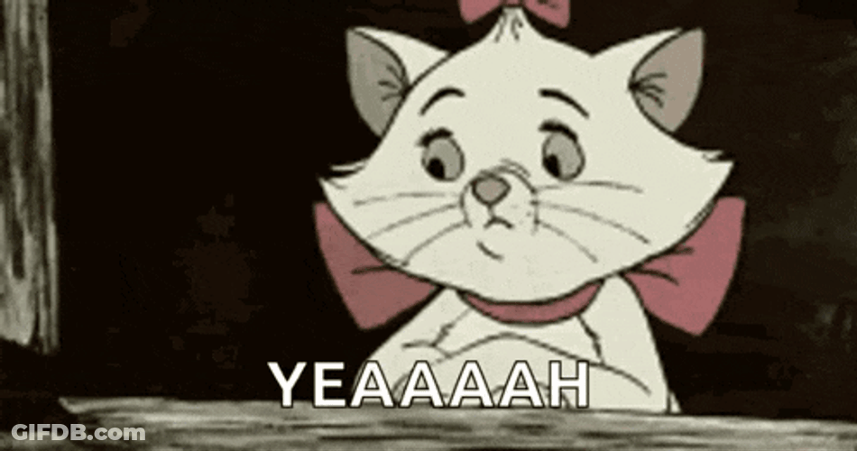 Sigh Cat GIF