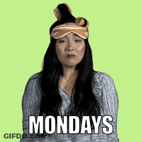 Sigh Monday Work Meme GIF