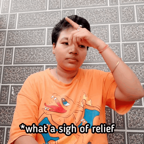 Sigh Of Relief Thank Goodness GIF